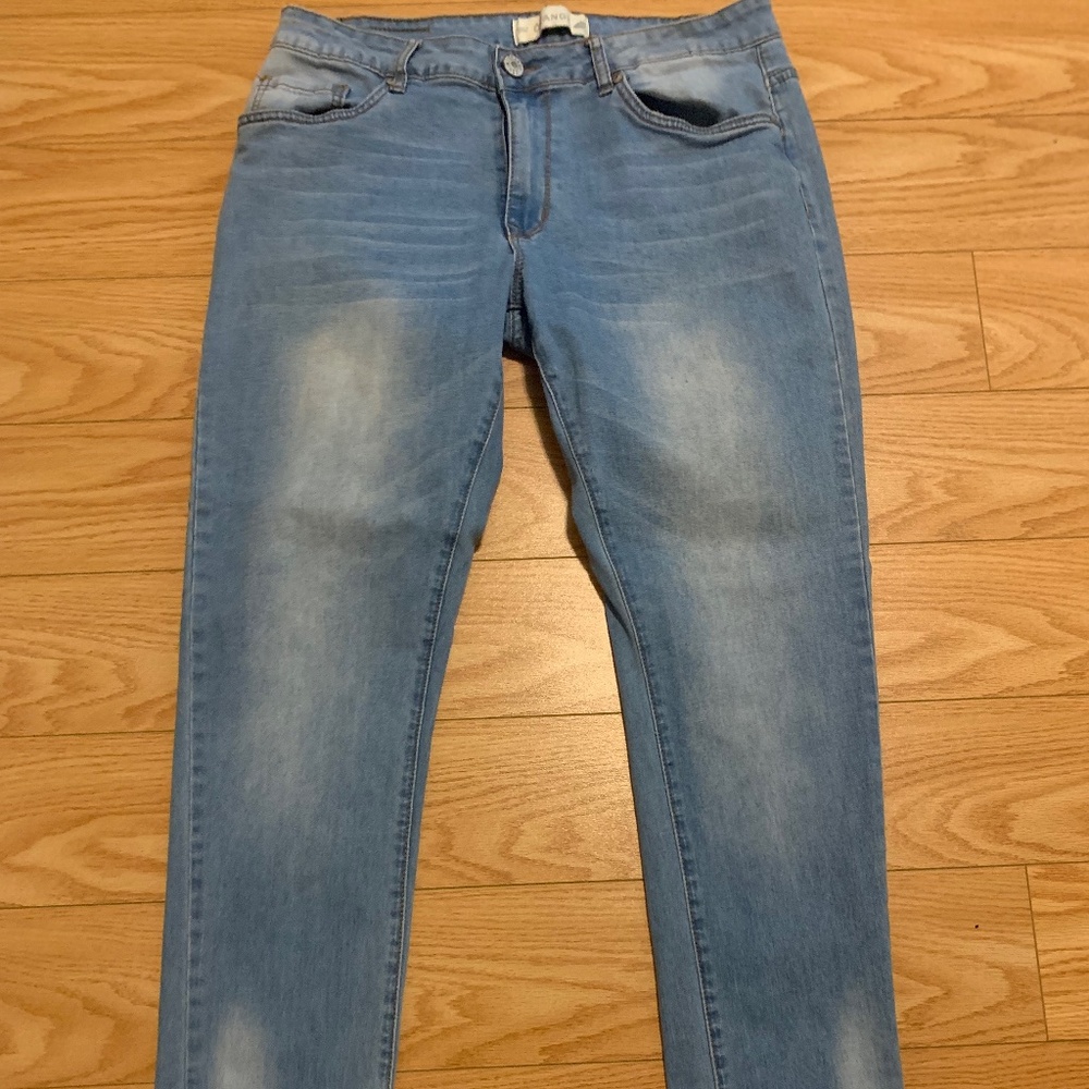 Men’s Orange Brand Skinny Jeans